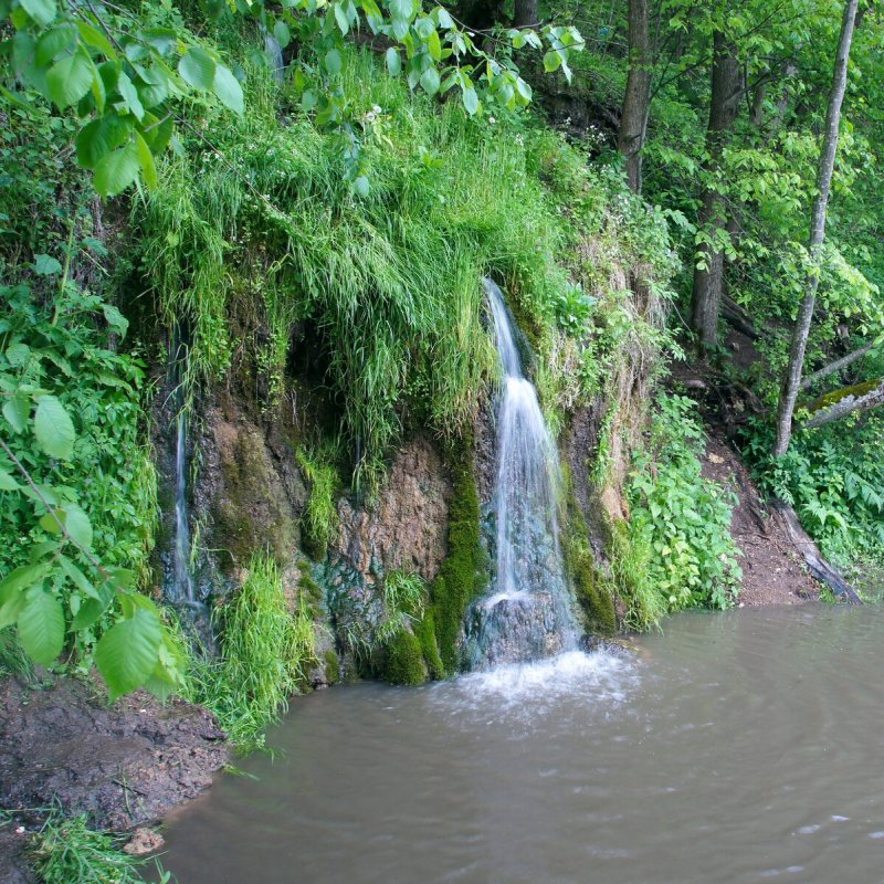 Водопад в Папино Калужская область