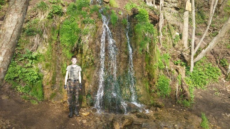 Наро-Фоминский водопад Радужный