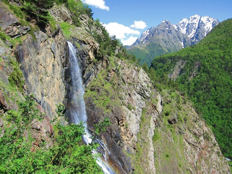 Северная Осетия Дигория водопад