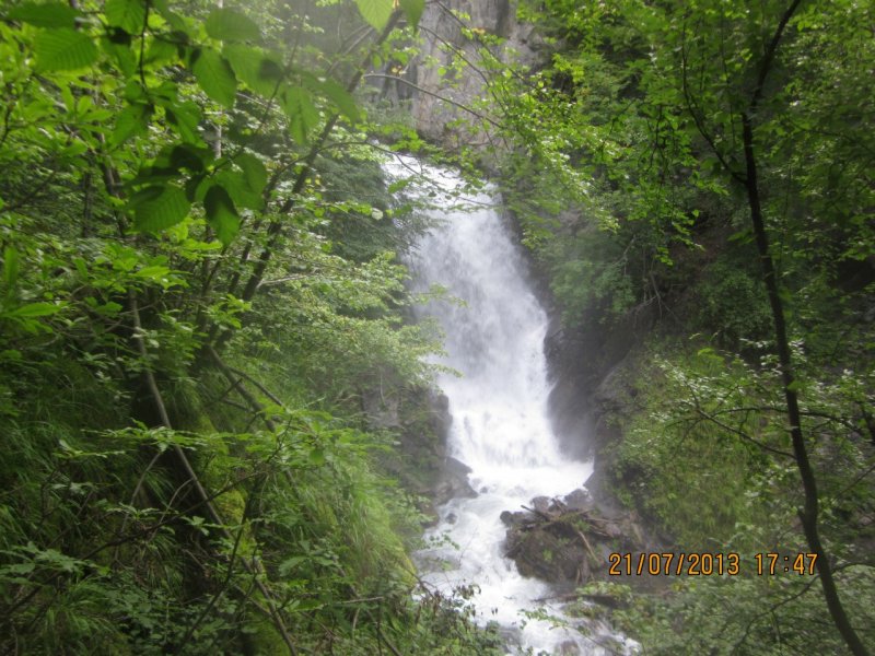 Ляжгинский водопад в Ингушетии