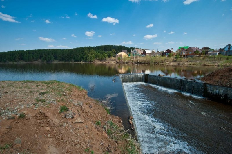 Глинский водопад Свердловская