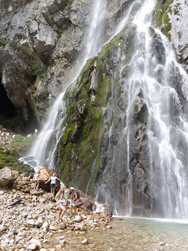 Гегские водопады в Абхазии