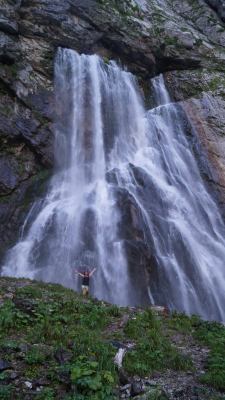 Гегский водопад фотосессия