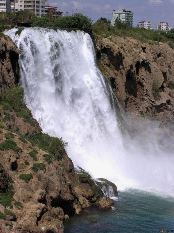 Анталия водопад Нижний Дюден