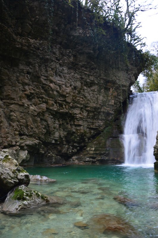 Природа Абхазии водопады