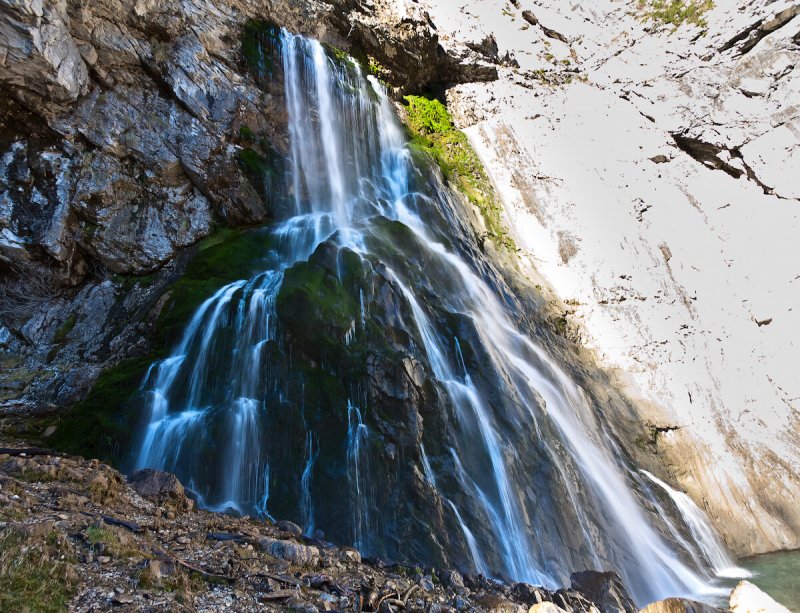 Рукотворный водопад Абхазия