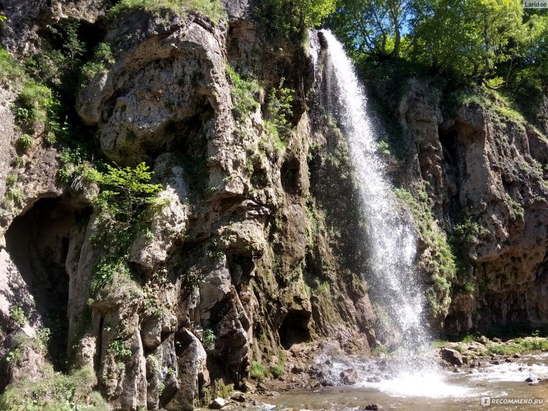 Медовые водопады Кисловодск в феврале