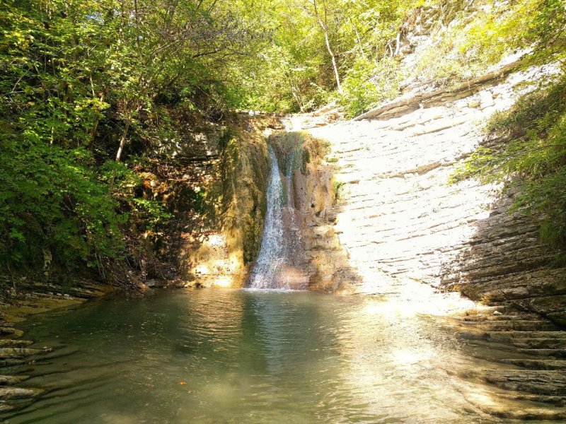 Водопад Пшада Геленджик