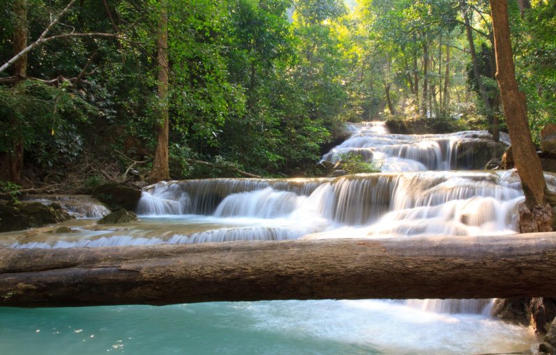Водопад Эраван Канчанабури Таиланд