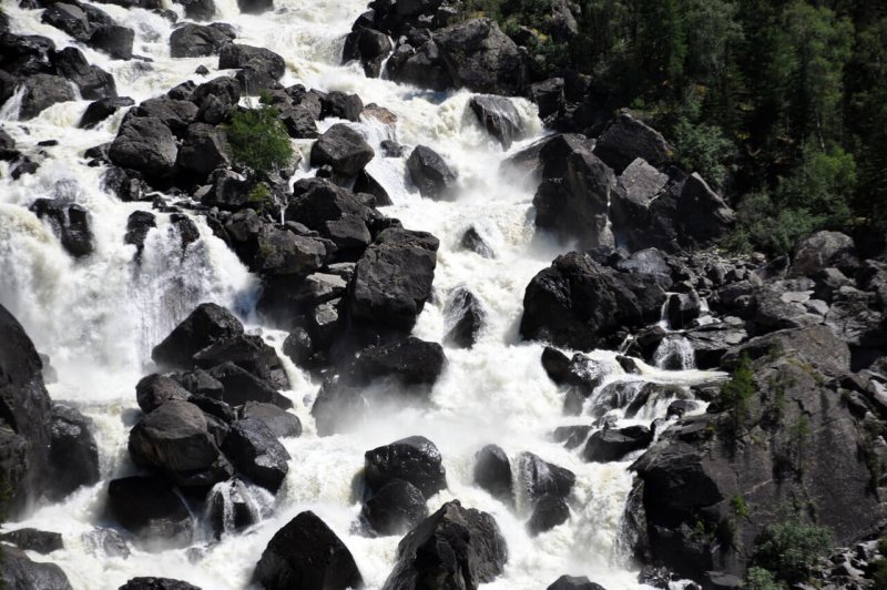 Учарский водопад Алтай