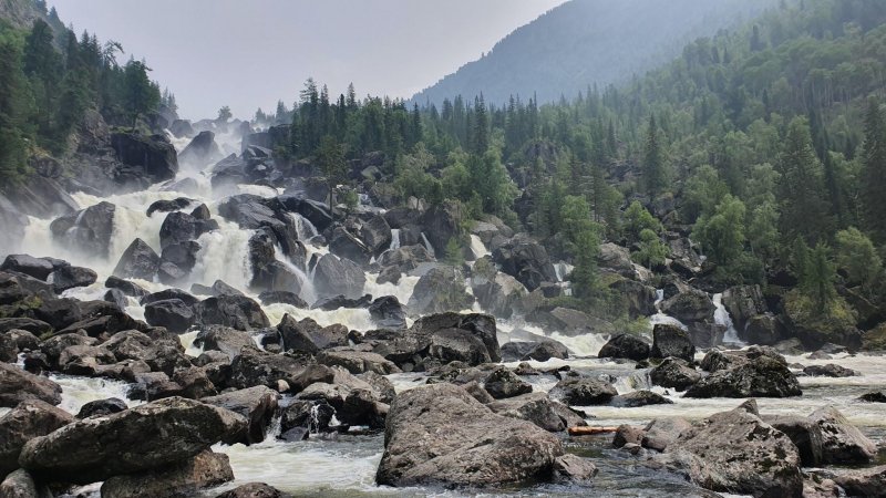 Водопад Кокши Алтайский заповедник