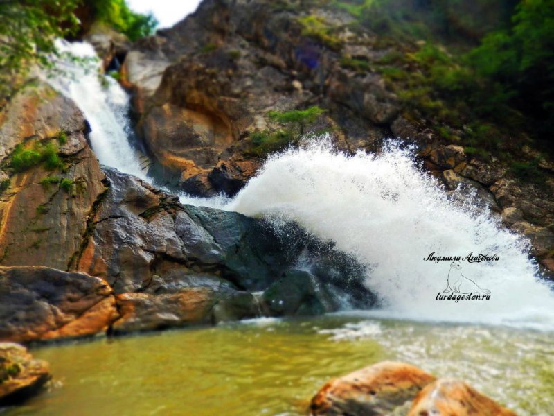 Ханагский водопад оьлогородили