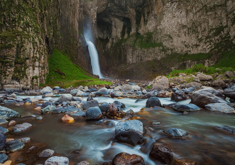 Джилы-Су водопад Каракая-Су