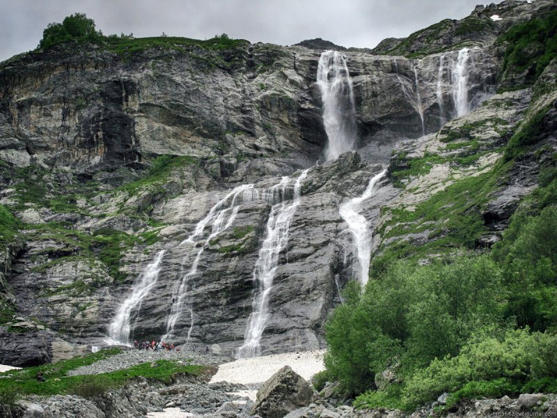 Софийские водопады Карачаево Черкесия