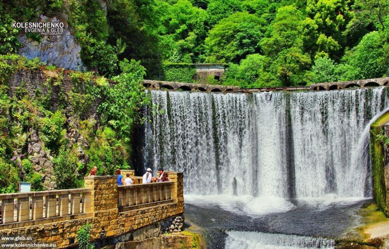 Малый водопад, Абхазия, новый Афон