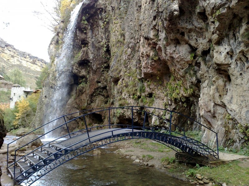 Северный Кавказ медовые водопады