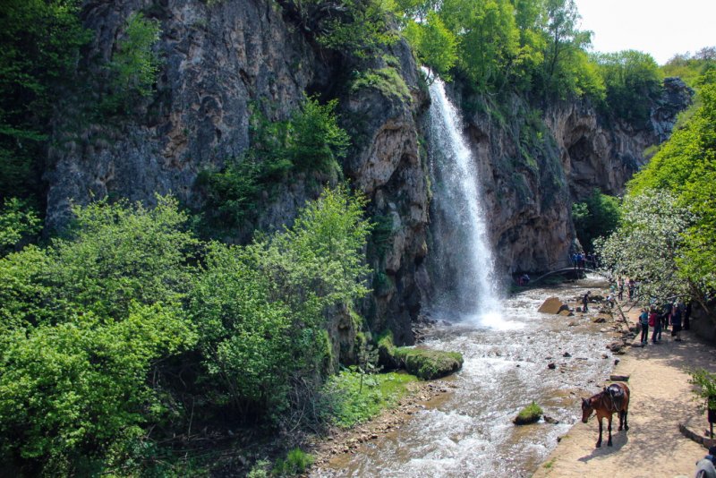 Жемчужный водопад Кисловодск