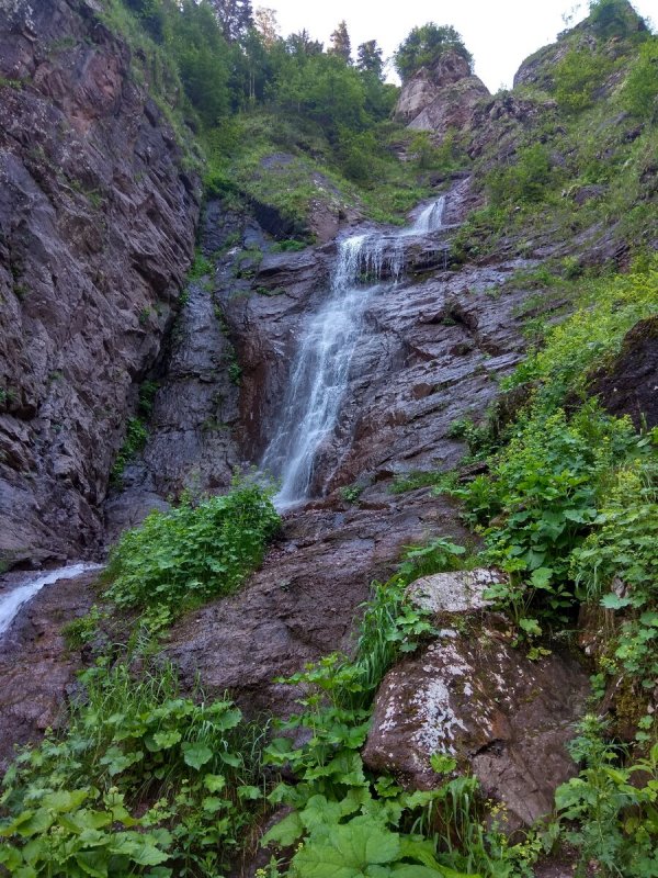 Водопад Рапочай Архыз