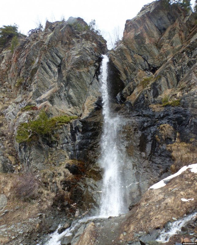 Баритовый водопад Архыз