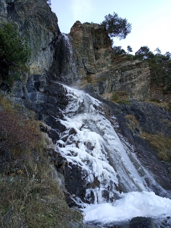 Архыз горы баритовый водопад