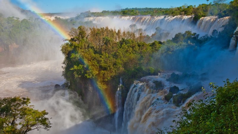 Парана водопад Игуасу
