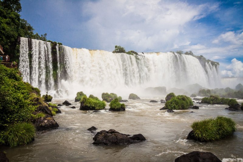 Достопримечательности Бразилии водопад Игуасу