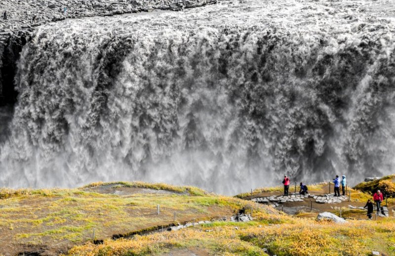 Водопад Dettifoss, Исландия