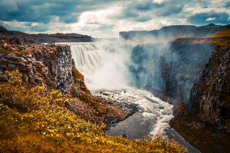 Водопад Деттифосс Исландия
