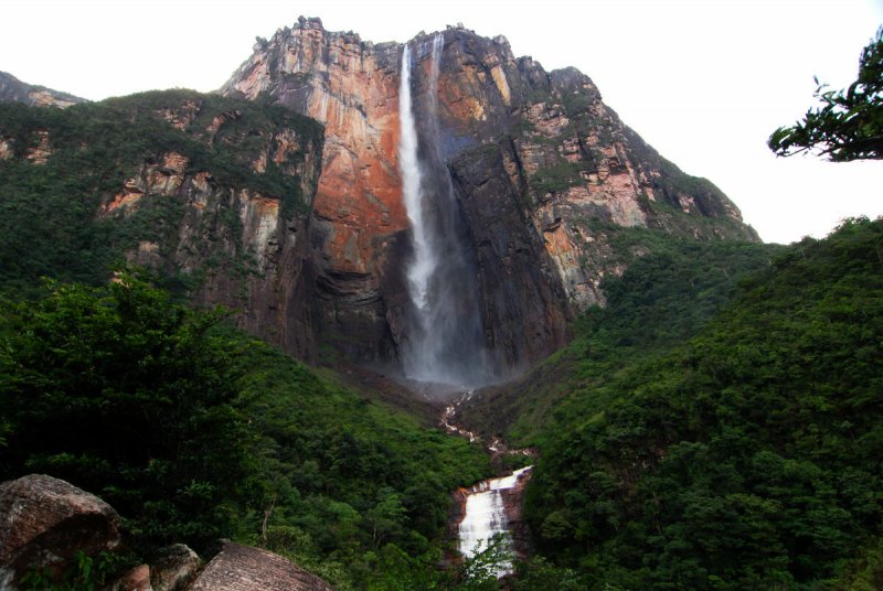 Водопад сальто Анхель Венесуэла