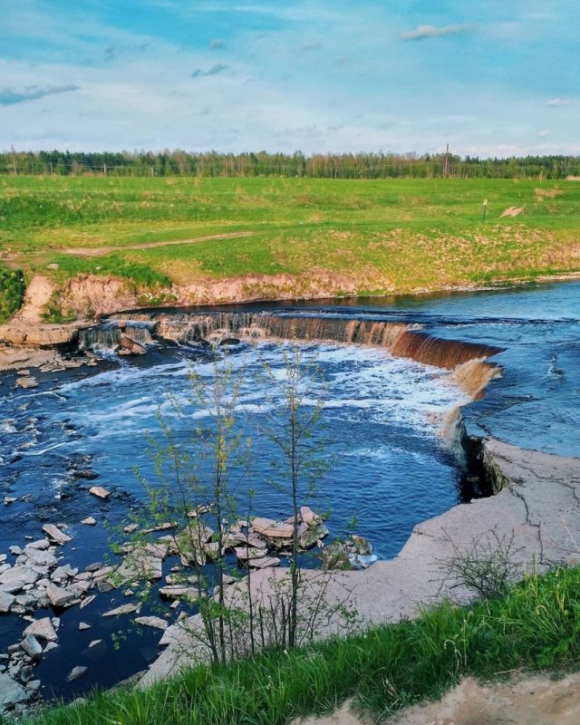 Водопады в Ленинградской области
