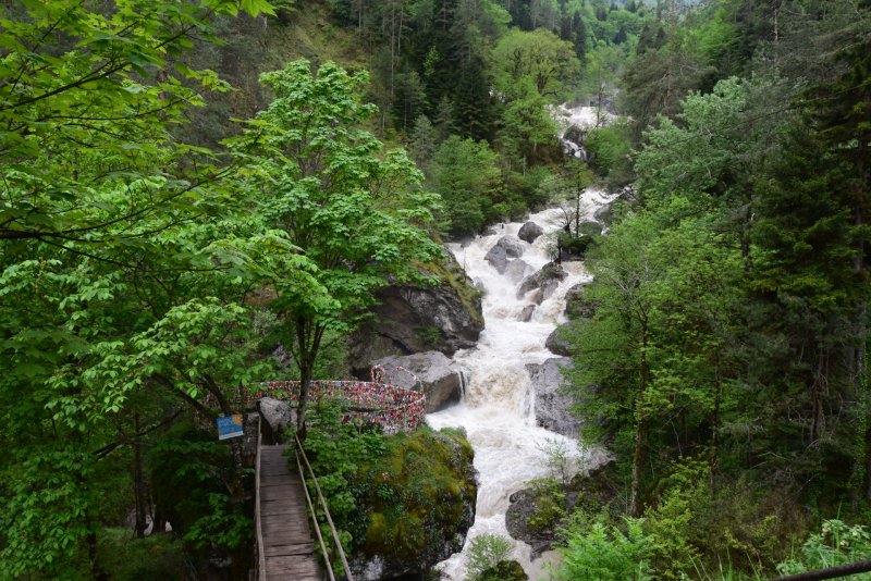 Абхазия водопад Хабю