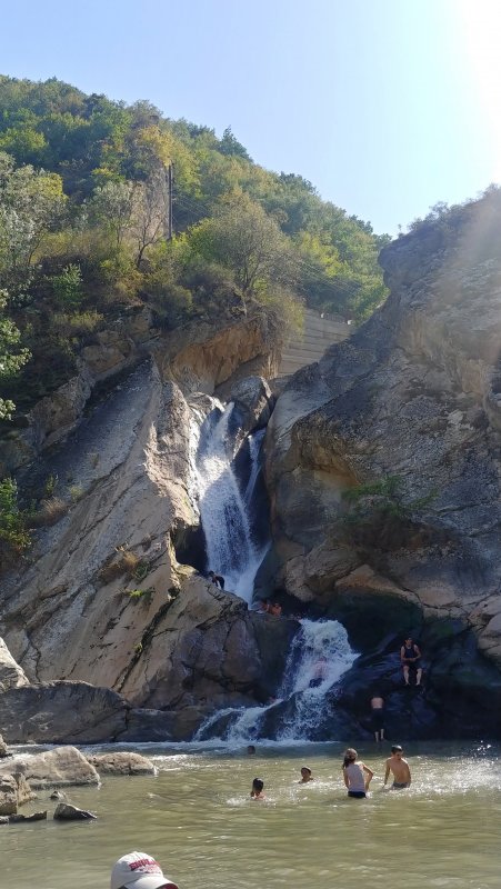 Водопад в Дагестане Хучни