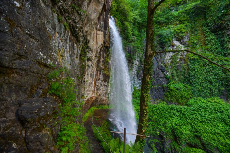 Водопад Афон Абхазия