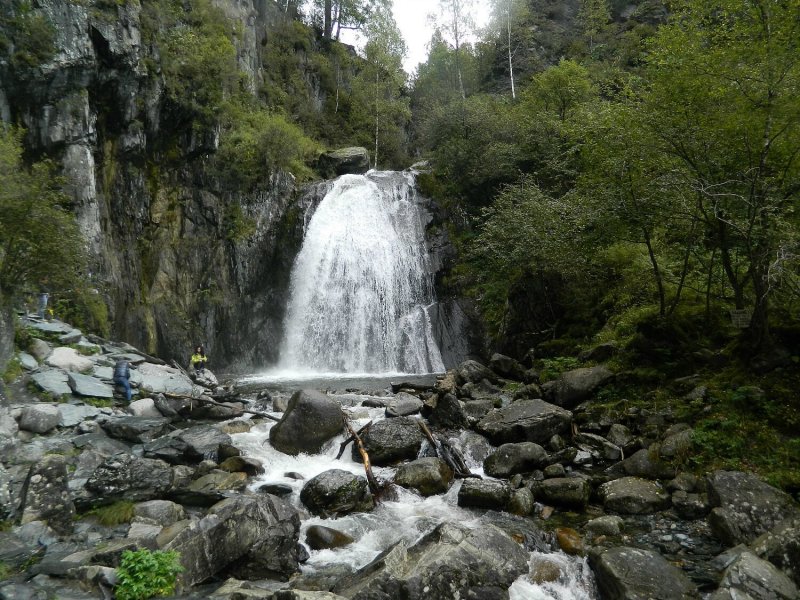 Водопад Корбу на Телецком
