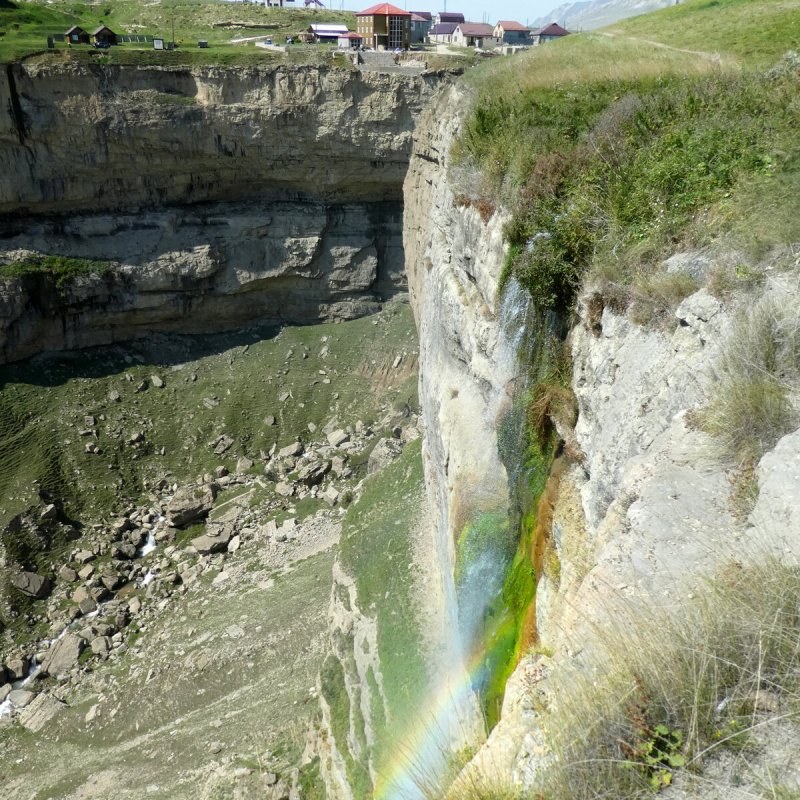 Водопад Тобот табор Дагестан