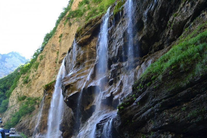 Долина водопада Терскол