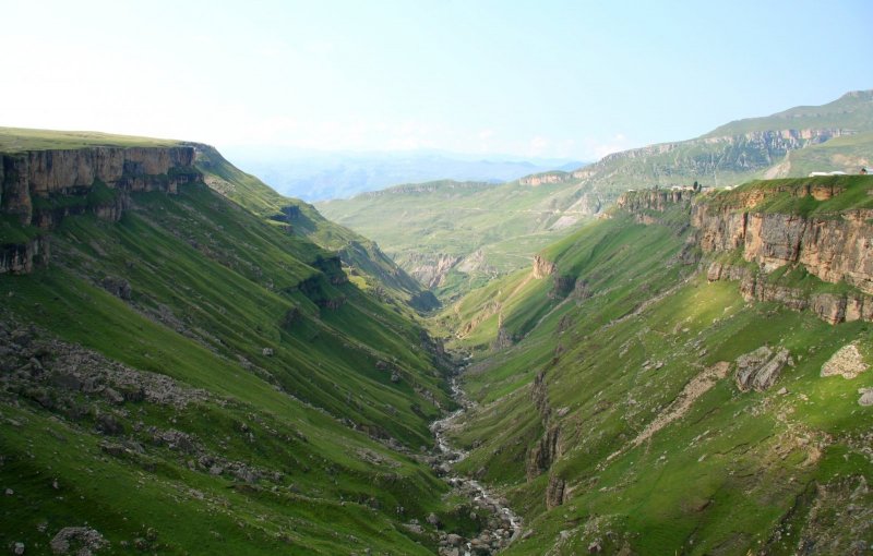 Хунзах плато и каньон