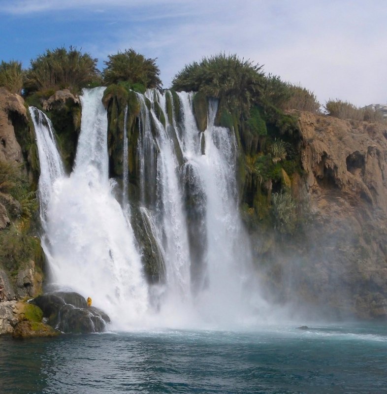 Анталия водопад верхний Дюден