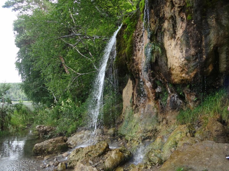 Водопад Плакун часовня