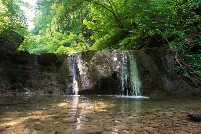 Горячий ключ Краснодарский фото водопадов и леса