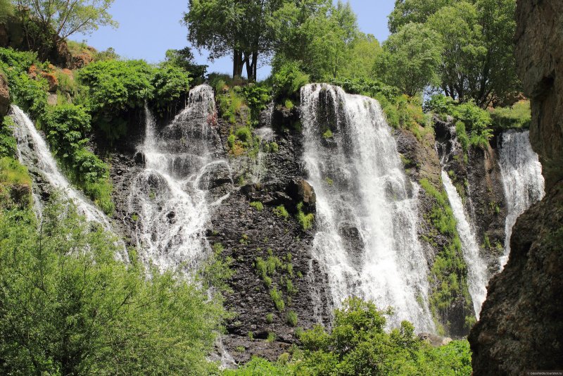 Шакинский водопад Армения