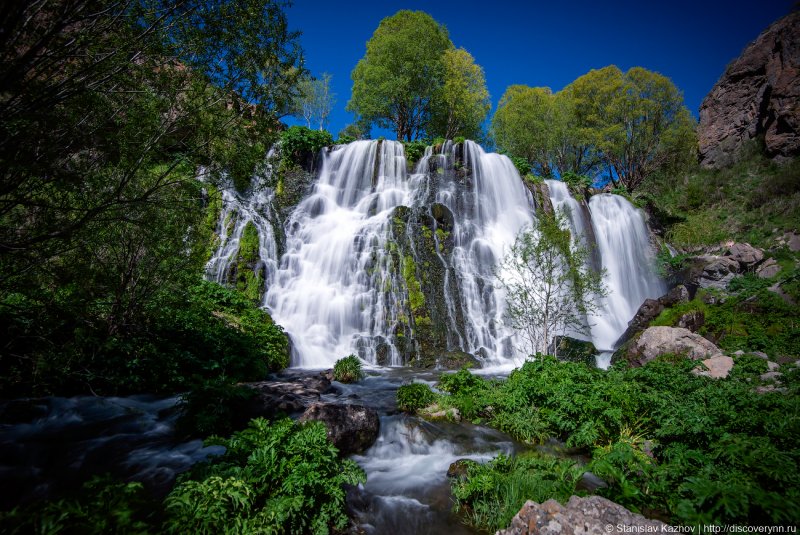 Shaki Waterfall, Армения