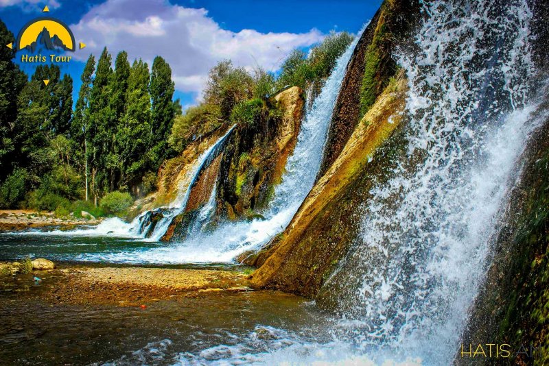 Шакинский водопад в Абхазии