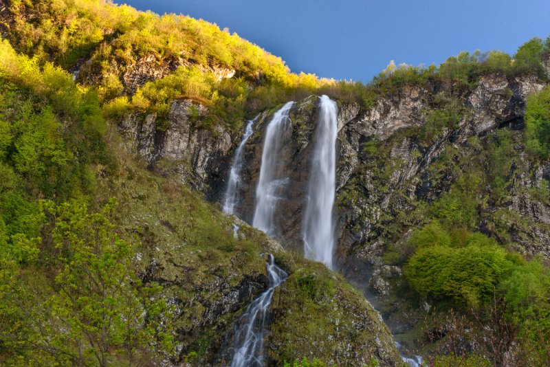 Водопад Поликаря Сочи