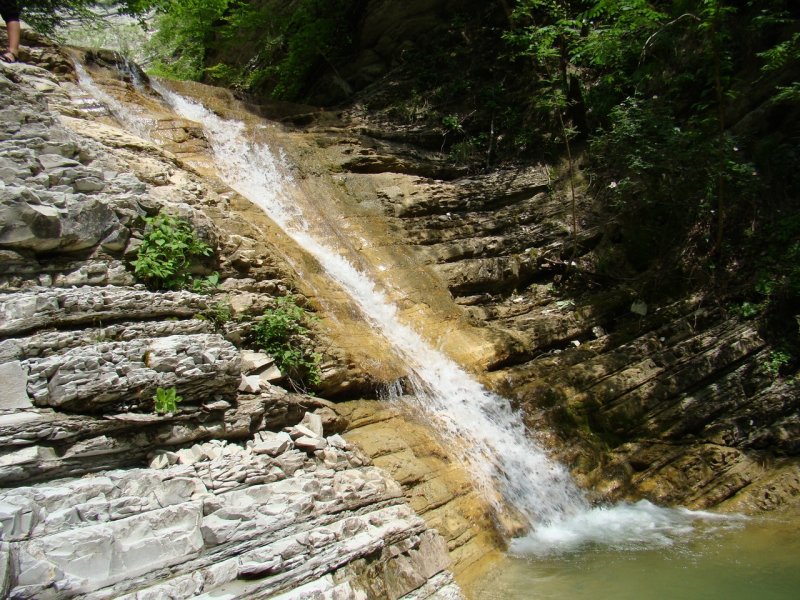 Водопад Куаго на реке Пшада