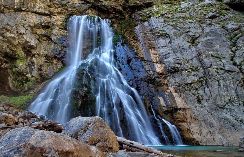 Гегский (Черкесский) водопад, Абхазия