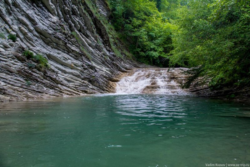 Плесецкие водопады Краснодарский край