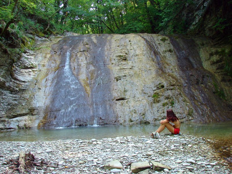 Река Тхаб в Геленджике