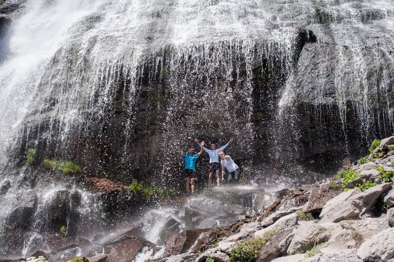 Водопад Девичья коса Чегемские водопады