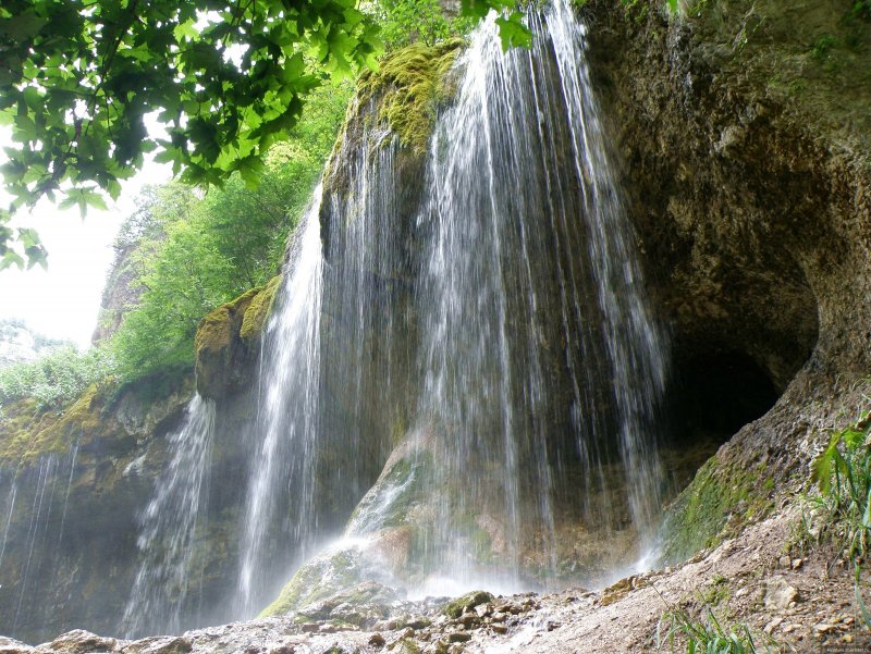 Кабардино-Балкария Нальчик Чегемские водопады